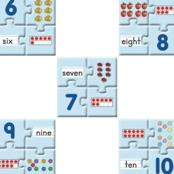 Really Good Stuff® Number Match Puzzles - 1-10