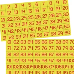 Really Good Stuff® Our Counting Grid Pocket Chart™ - 120 Number Cards