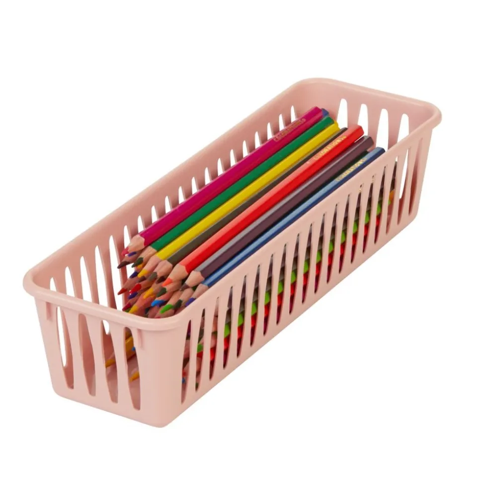 Really Good Stuff® Pencil Baskets - Boho - Set of 6 Baskets & Lids