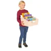Really Good Stuff® Picture Book Classroom Library Bins™ With Dividers - 6 Pack - Boho