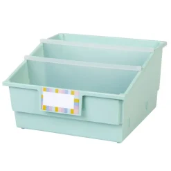 Really Good Stuff® Picture Book Classroom Library Bins™ With Dividers - 6 Pack - Boho