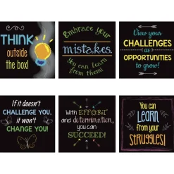 Really Good Stuff® Positive Affirmations Display Cards - Set of 45