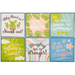 Really Good Stuff® Positive Affirmations 12-in-1 Poster Set