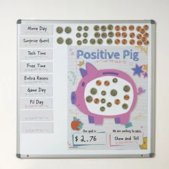Really Good Stuff® Positive Pig Magnetic Classroom Reward System