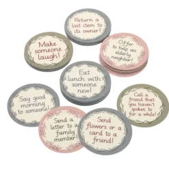 Really Good Stuff® Random Acts of Kindness Chips - Set of 40