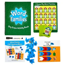 Really Good Stuff® Reading Skills: Grade K - Word Families