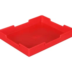 Really Good Stuff® Red 27-Slot Mail Center With Red Trays