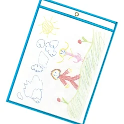 Really Good Stuff® Re-Markable™ Dry Erase Sleeves - 30 Pack - 6 Color Classroom Pack