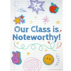 Really Good Stuff® Retro Doodle Bulletin Board Kit