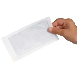 Really Good Stuff® Self Adhesive Vinyl Label Pockets- 4.5