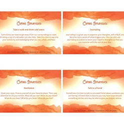 Really Good Stuff® Self-Care Reflection Cards