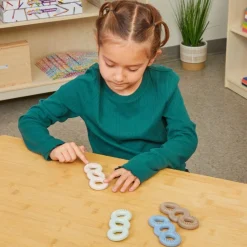 Really Good Stuff® Sensory Fidget Tactile Triple Infinity Loop - Set of 12