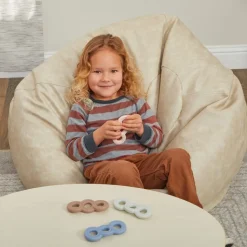 Really Good Stuff® Sensory Fidget Tactile Triple Infinity Loop - Set of 12