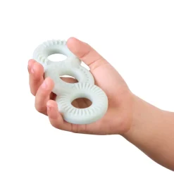 Really Good Stuff® Sensory Fidget Tactile Triple Infinity Loop - Set of 4