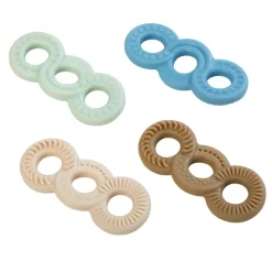 Really Good Stuff® Sensory Fidget Tactile Triple Infinity Loop - Set of 4