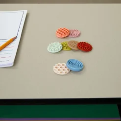 Really Good Stuff® Sensory Fidget Tactile Tokens - Set of 8