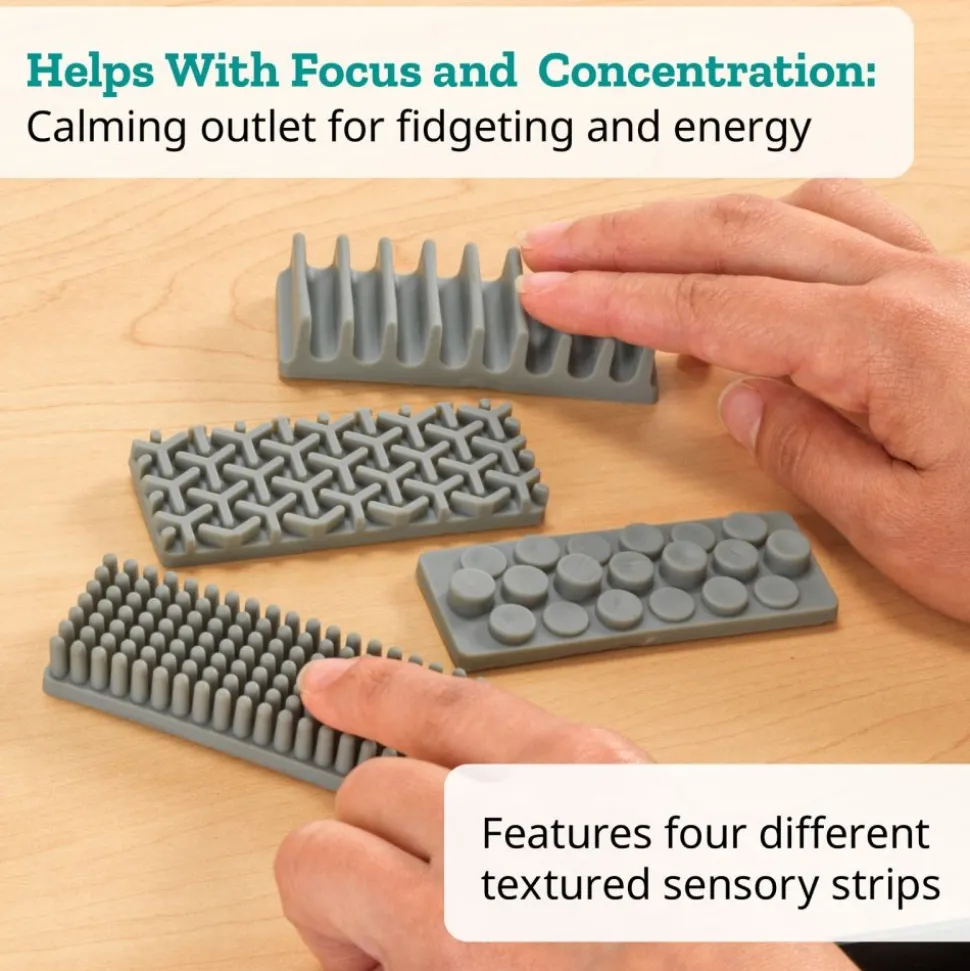 Really Good Stuff® Sensory Strips Variety Pack - Set of Four