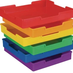 Really Good Stuff® 27-Slot Mail And Supplies Center With 27 Trays, 6 Cubbies, And Baskets - Grouping