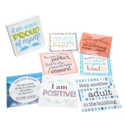 Really Good Stuff® Social-Emotional Inspirational, Motivating & Self Care Messages Pad