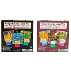 Really Good Stuff® Spanish Comprehension Game Trios: Set of 2 - Grades: 2-3