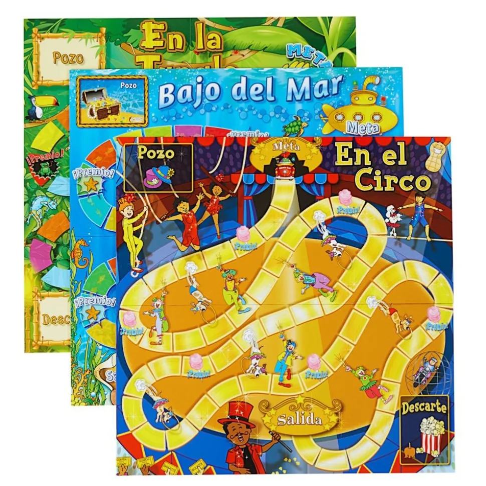 Really Good Stuff® Spanish Comprehension Game Trio: Main Idea, Summary & Inference - Grades: 2-3