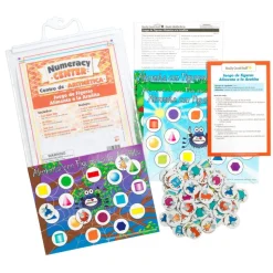 Really Good Stuff® Spanish Math Skills Numeracy Centers Grades Pre K-2 (Centros de Aritmetica)