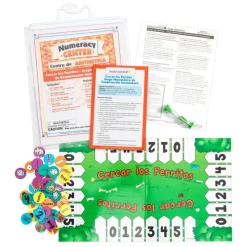 Really Good Stuff® Spanish Math Skills Numeracy Centers Grades Pre K-2 (Centros de Aritmetica)