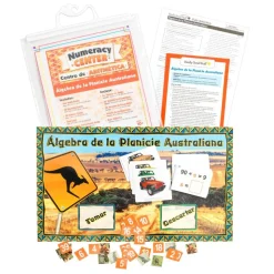 Really Good Stuff® Spanish Math Skills Numeracy Centers Grades 3-6 (Centros de Aritmetica)