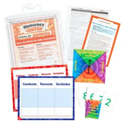 Really Good Stuff® Spanish Math Skills Numeracy Centers Grades 3-6 (Centros de Aritmetica)
