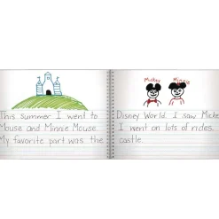 Really Good Stuff® Spiral Landscape Draw And Write Journals (112 page) - Set of 6
