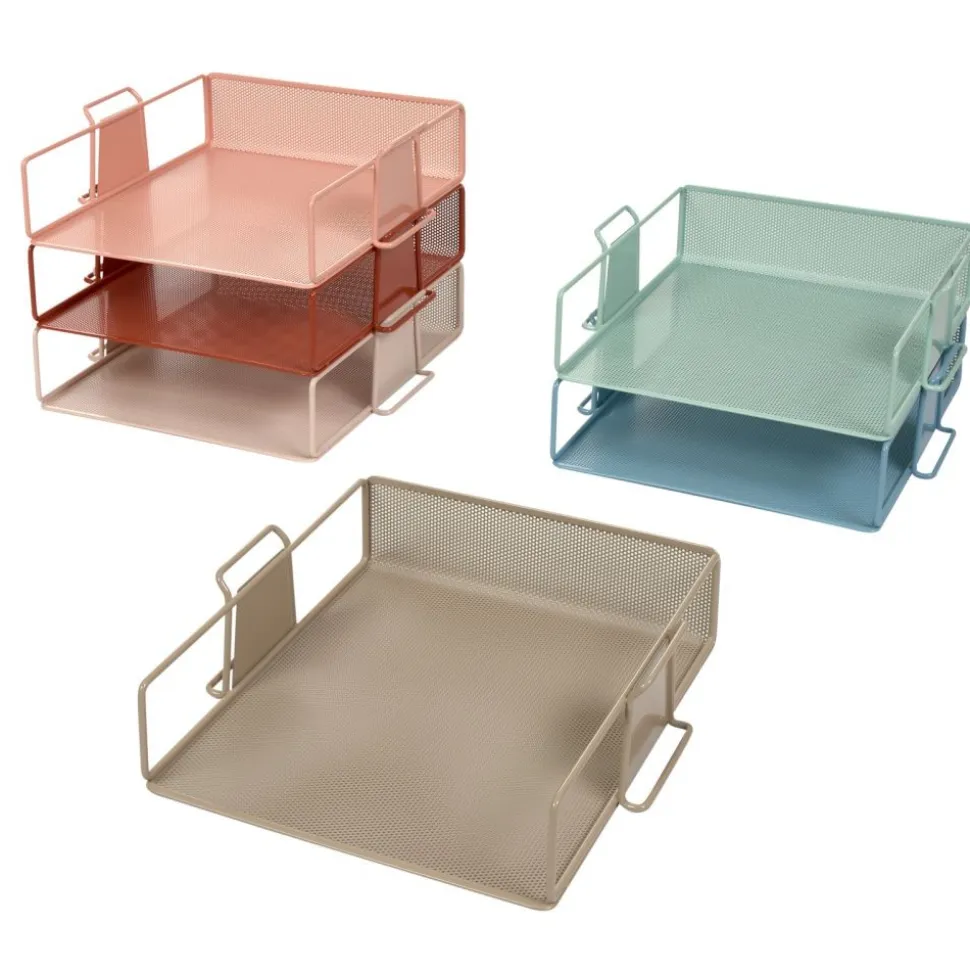 Really Good Stuff® Stackable Letter-Size Wire Rack™ - Boho