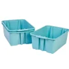 Really Good Stuff® Stacking Bins- 6 Pack - Water