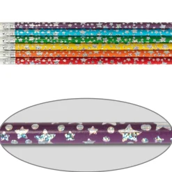Really Good Stuff® Star Bright Pencils - 12 pencils
