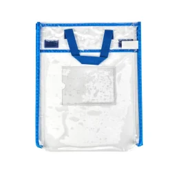 Really Good Stuff® Store More® Large Clear Book Pouch Cool and Calm - Single