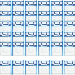 Really Good Stuff® Store More® Medium Clear Book Pouch Cool and Calm - 36 Pack