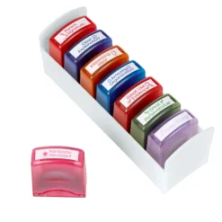 Really Good Stuff® Teacher Stamps - Set of 8 Self-Inking Stamps
