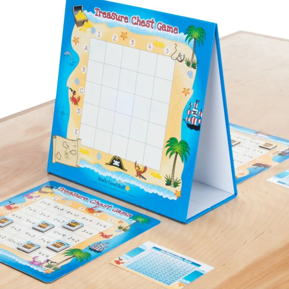 Really Good Stuff® Treasure Chest Multiplication Game