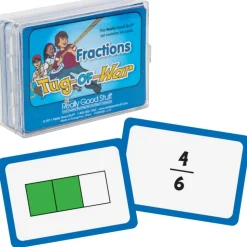 Really Good Stuff® Tug of War Intermediate Math Card Set - 5 Card Set