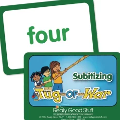 Really Good Stuff® Tug Of War - Subitizing