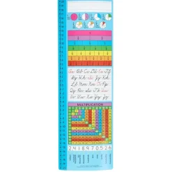 Really Good Stuff® Vertical Zaner-Bloser Cursive Desktop Helpers™, Vinyl, Self-Adhesive- Set of 24 - Intermediate
