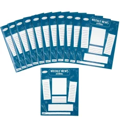 Really Good Stuff® Weekly News Journal - Set of 12
