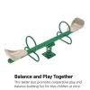 Rockwell Teeter Duo Neutral - Playground Equipment