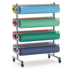 8-Roll Floor Rack with Casters