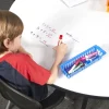 46" Round Dry-Erase Adjustable Activity Table with Mobile Legs