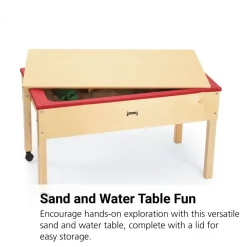 Sand & Water table with Lid - 24"H