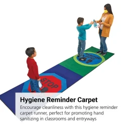 Sanitize Here Carpet Runner, 12' x 3'