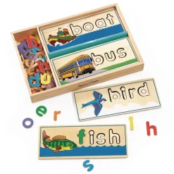 See and Spell Picture Puzzle