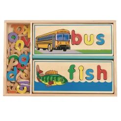 See and Spell Picture Puzzle