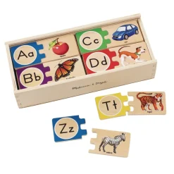 Self-Correcting Alphabet Puzzles