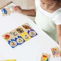 Self-Correcting Alphabet Puzzles